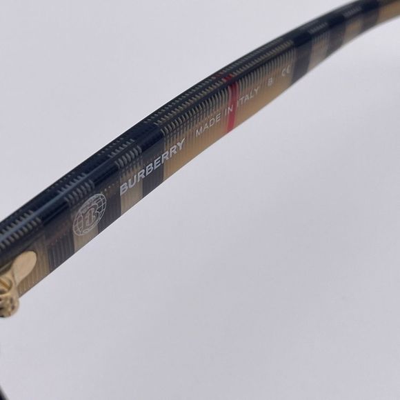 BRAND NEW BURBERRY EVELYN BE2347 3942 Black/Demo Lens Women Eyeglasses - Picture 4 of 12